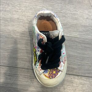 Golden Goose Baby Graffiti Sneakers Sz 20